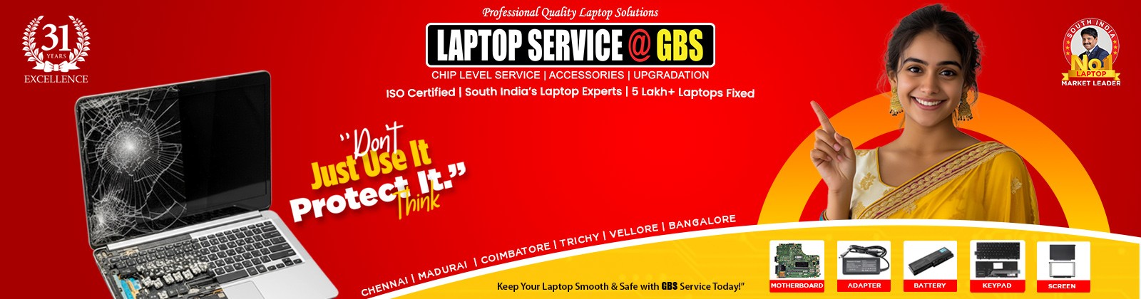 Laptop Service Center in Chennai, laptop service in chennai