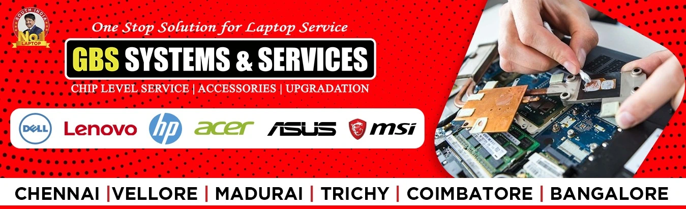 Laptop Service Center in Chennai, laptop service in chennai
